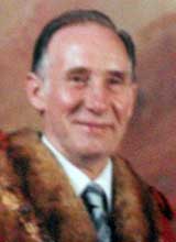 Picture of Cyng. C.N. Charles. Mayor of Llanelli 1983 - 84 